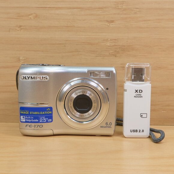 Olympus FE-170 6MP Digital Camera, with 3X Optical Zoom - Picture 2 of 10